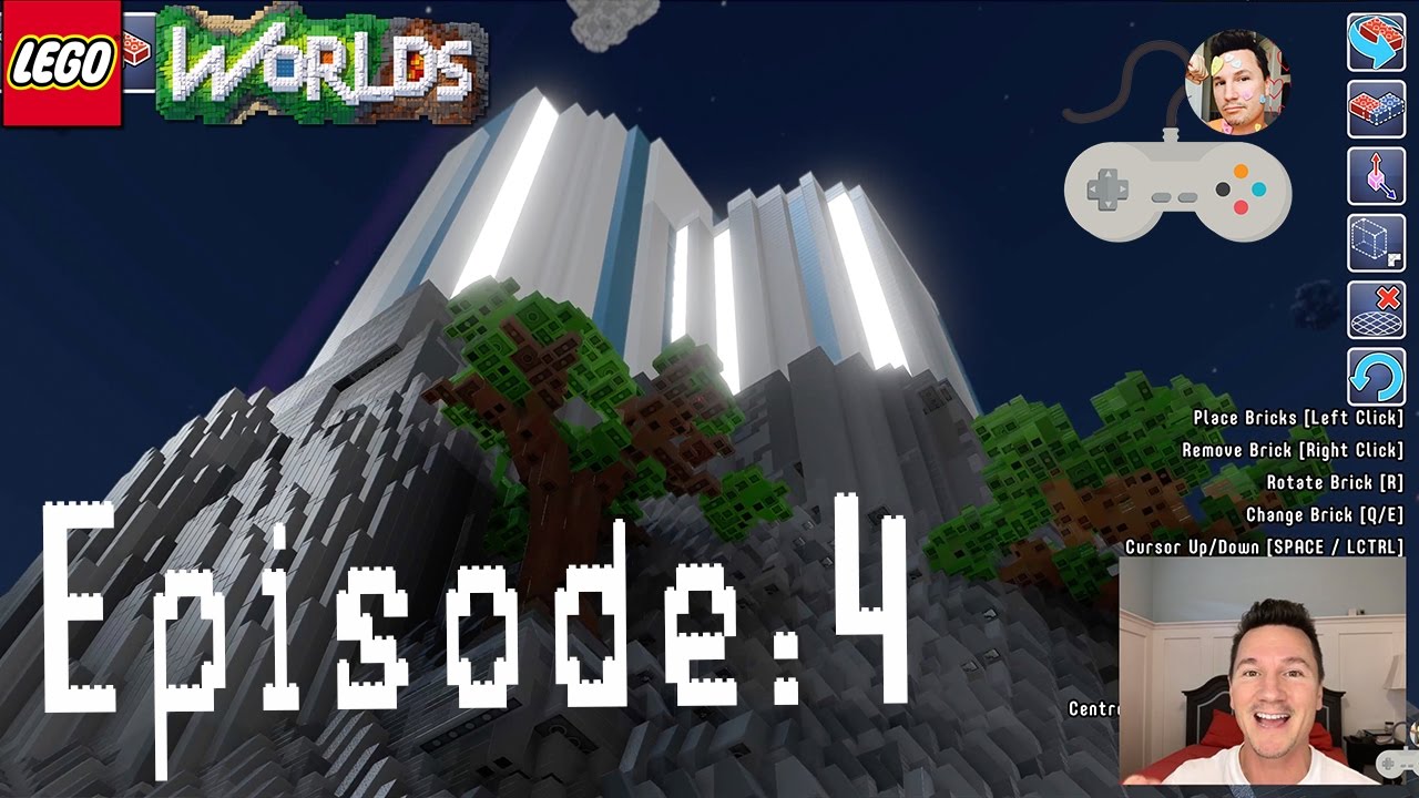 Let's Play Lego Worlds: Episode 4: Sheila Continues Building the Ivory Tower!