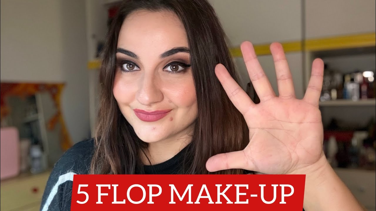 5 DELUSIONI MAKE-UP 🥲 #flop #makeup #topeflop 