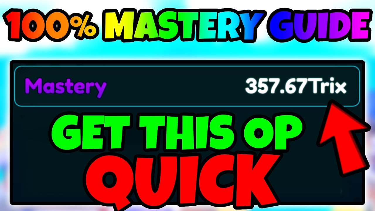 The *FULL MASTERY GUIDE* In Anime Weapons (Tips and Tricks) #1