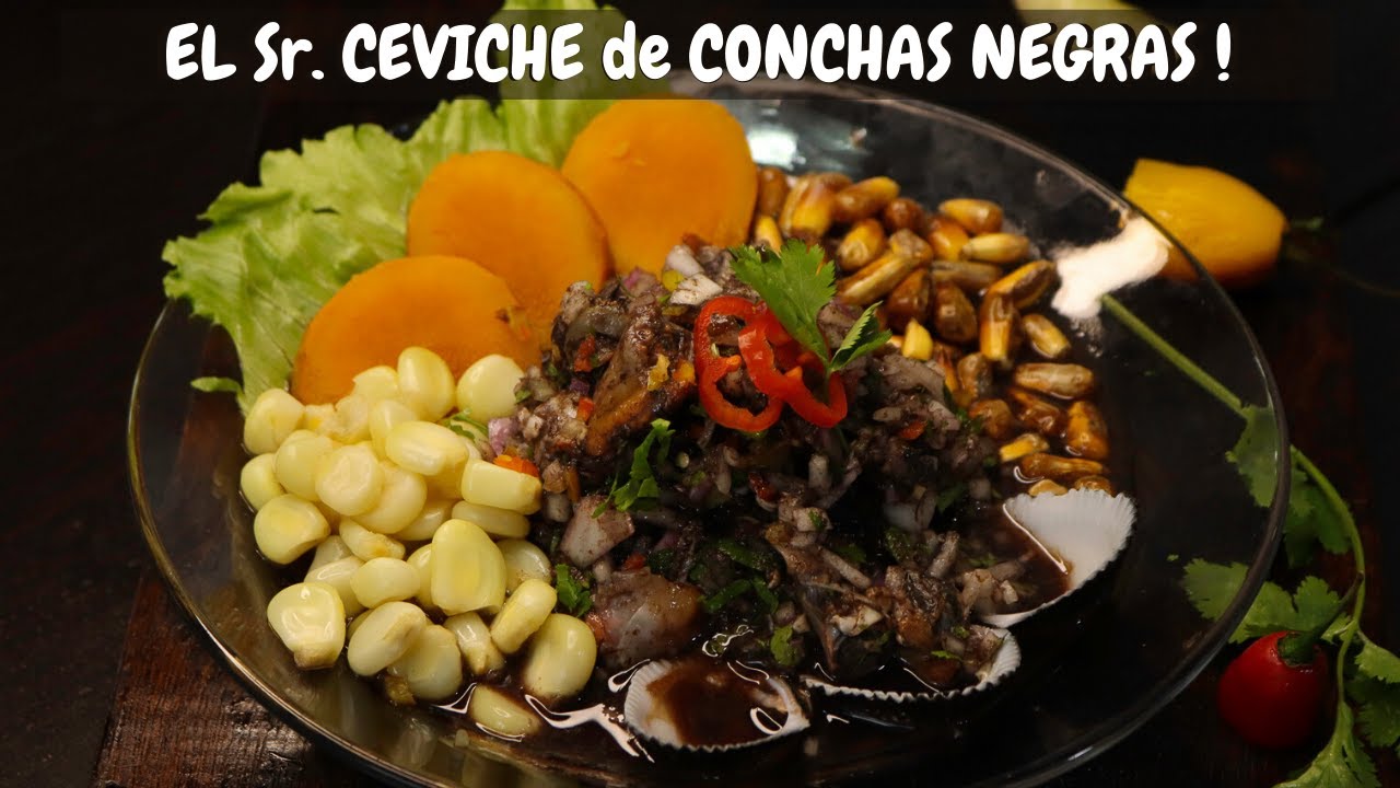 Ceviche de Conchas Negras en un Toque | Cocina Fácil