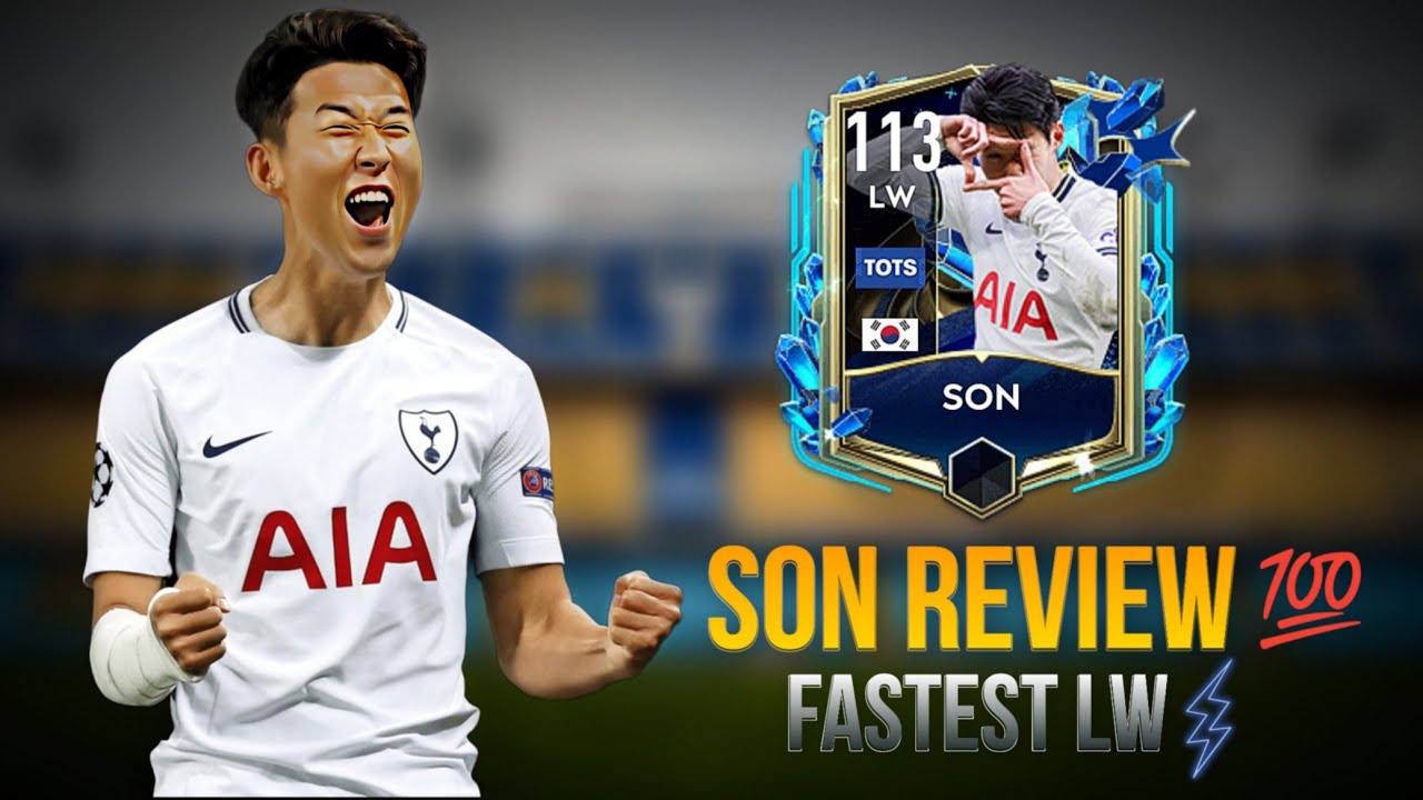 TOTS SON REVIEW BEST LW IN FIFA MOBILE 💯