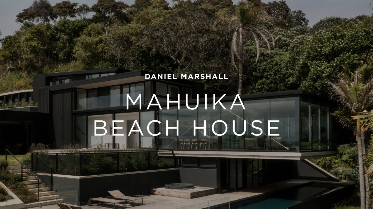 Inside a Coastal NZ Retreat Where the Kitchen Disappears Into the Design