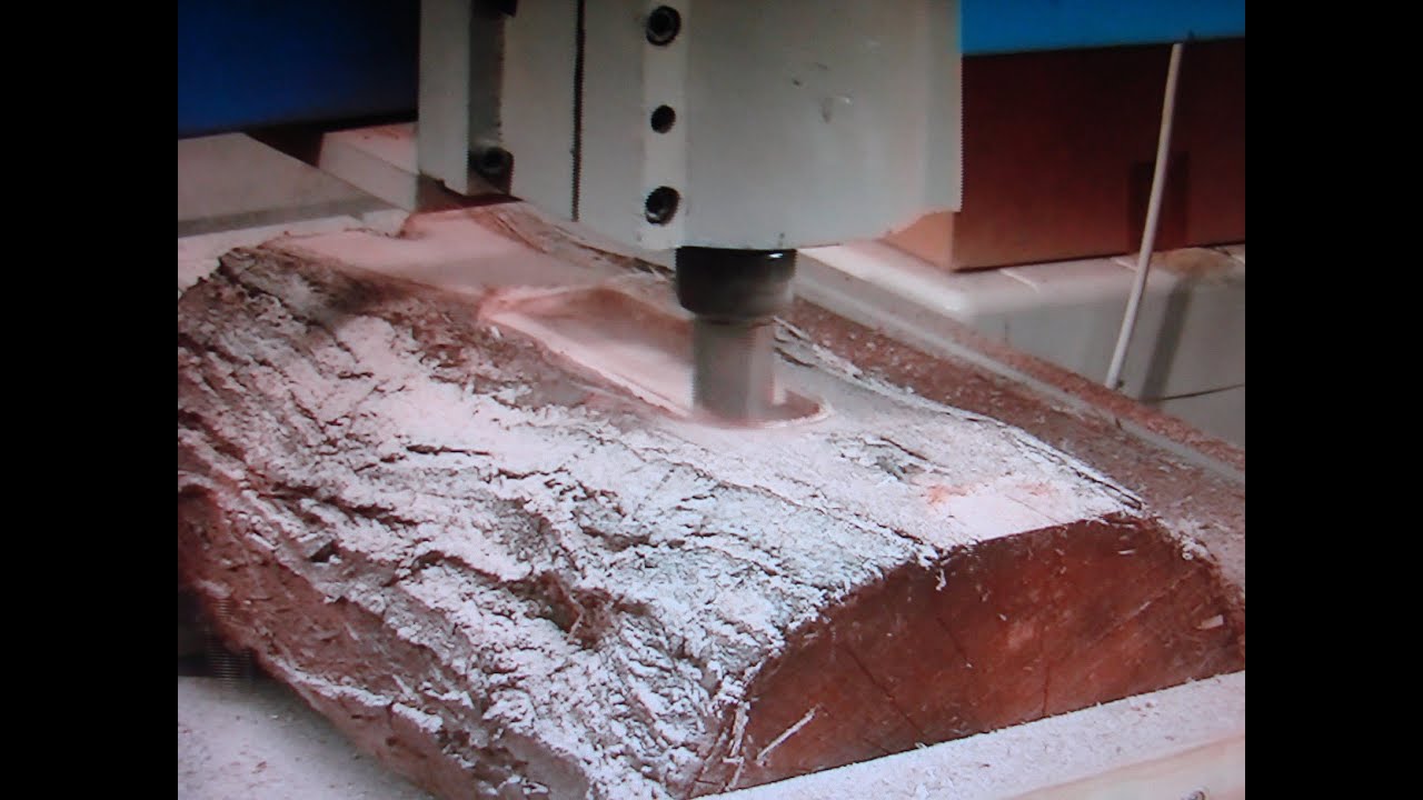 CNC router # 3.5M VIEWS 3D carving Art Décor relief from  firewood logs