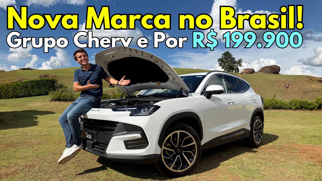 Przetestuj Kompletnie nie Jetour S06! Partir R$ 199 Mile dos Donos da Chery, Omoda