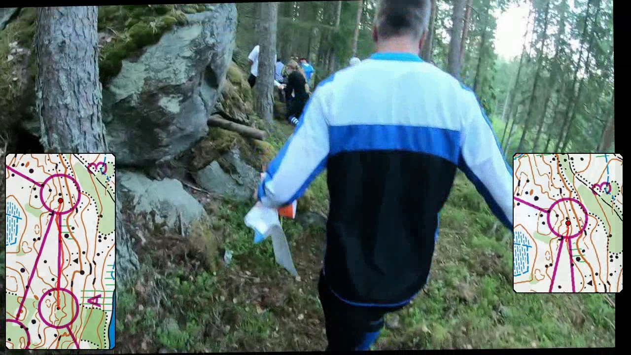 Kangasala-Jukola 2019, headcam, 5 leg, team #276