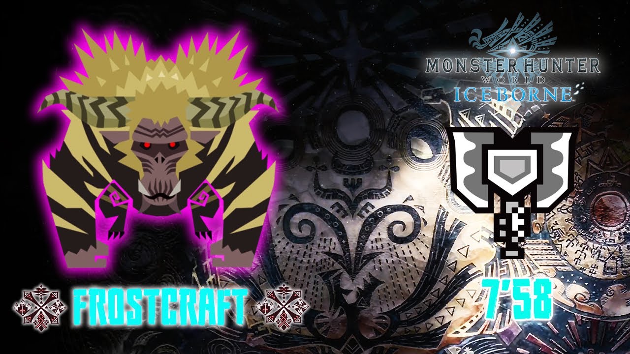 MHWorld Iceborne : Frostcraft Charge Blade VS Tempered Furious Rajang