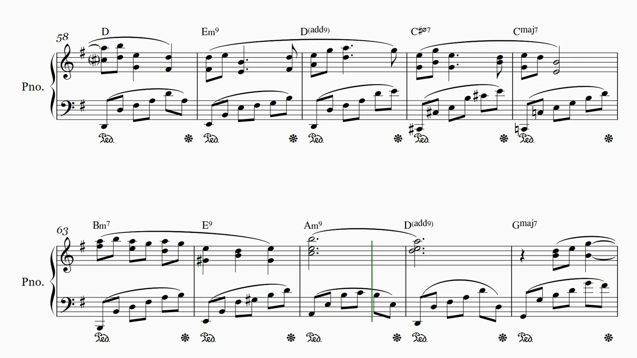 [Cover] Jeff Satur - เหมือนวิวาห์ (Rain Wedding) for Piano