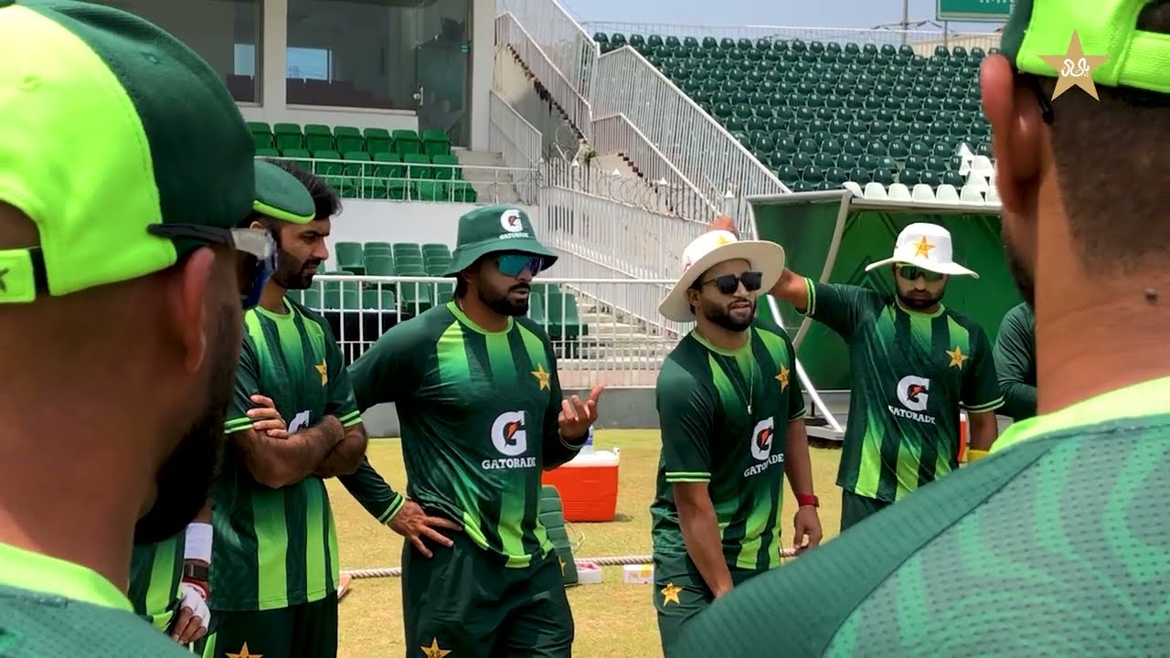 Training with a Purpose | Pakistan Build Up For The Test Challenges with Scenario-Based Practice 🏏