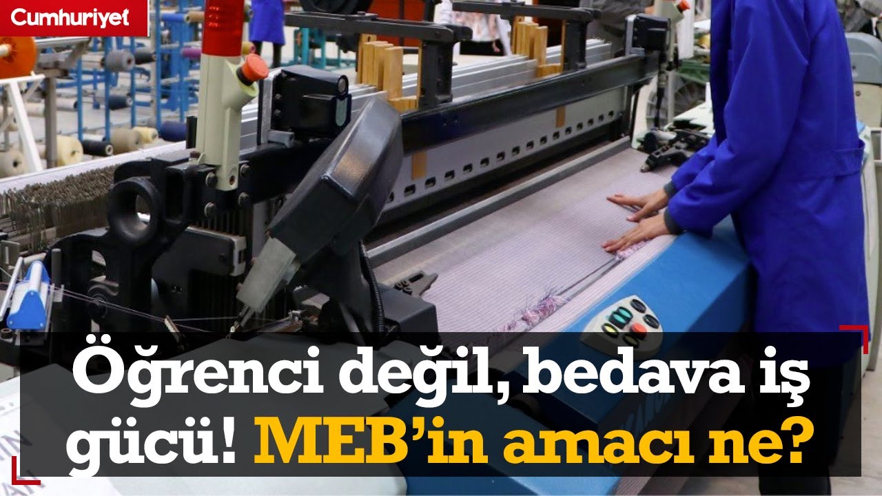 Öğrenci değil, bedava iş gücü! MEB'in amacı ne? Uzmanı MESEM hakkında merak edilenleri anlattı...