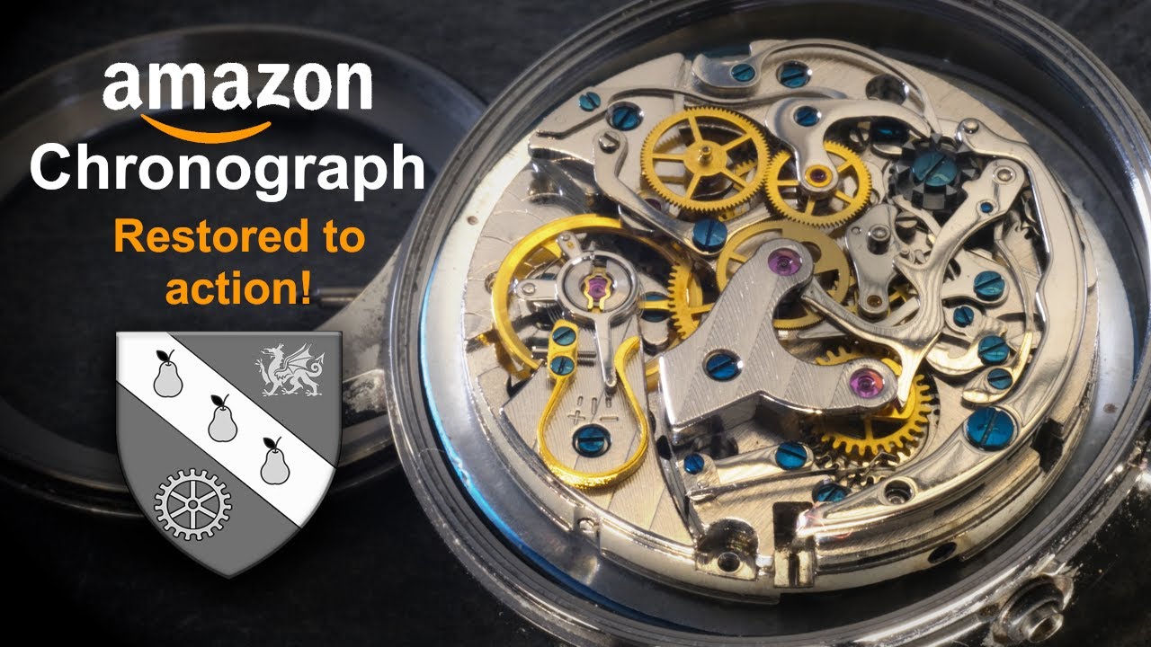 Часы Amazon Chronograph восстановлены в рабочем состоянии