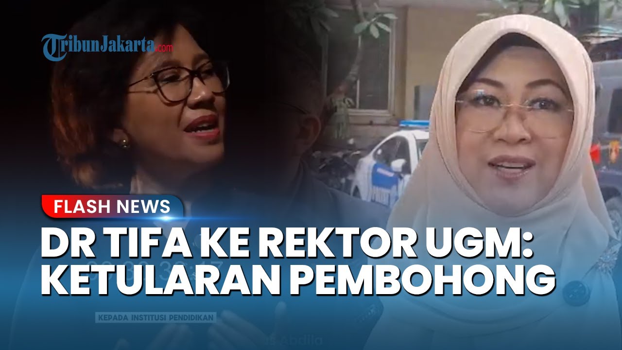 Dr. Tifa Sentil Balik Rektor UGM soal Klaim Jokowi Sarjana Muda: Ampun deh Bu, Ketularan Pembohong