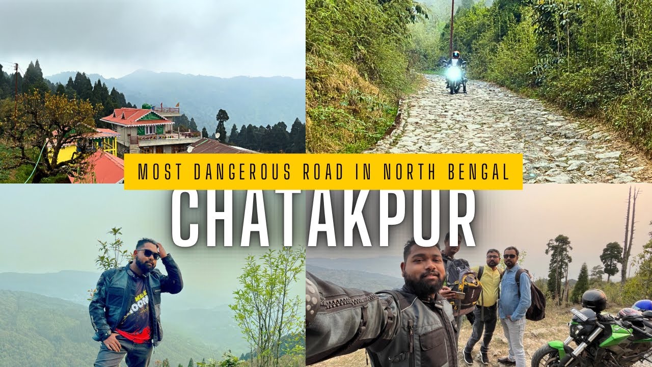 Chatakpur Bike Trip | Offbeat Darjeeling | Life Time Experience 😱
