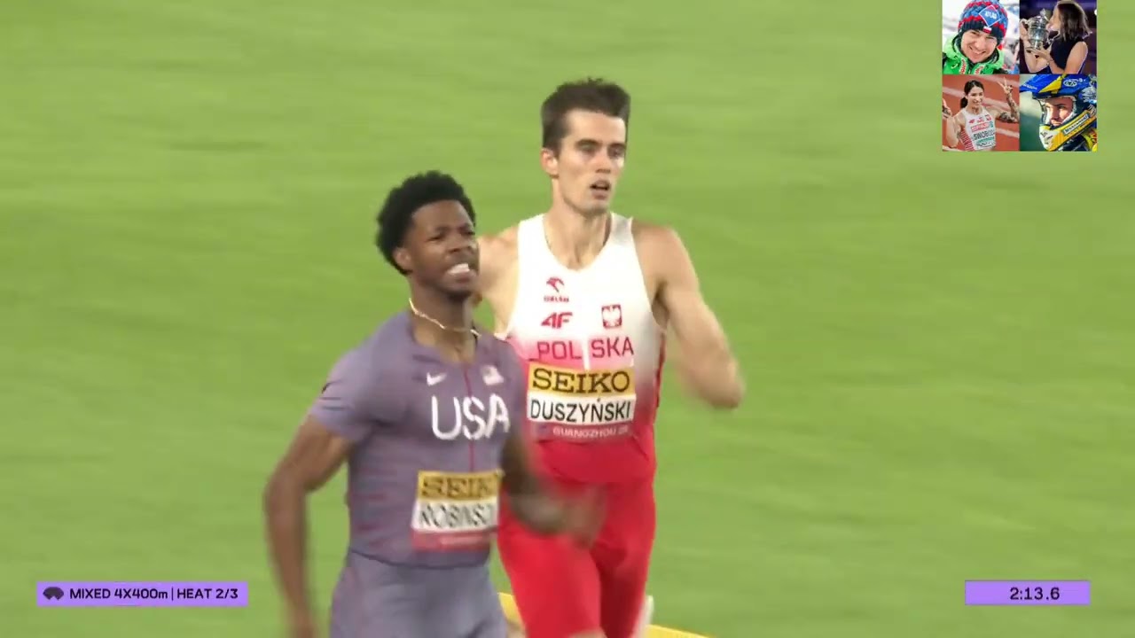 MŚ w sztafetach - 4 x 400m mix Kanton 2025