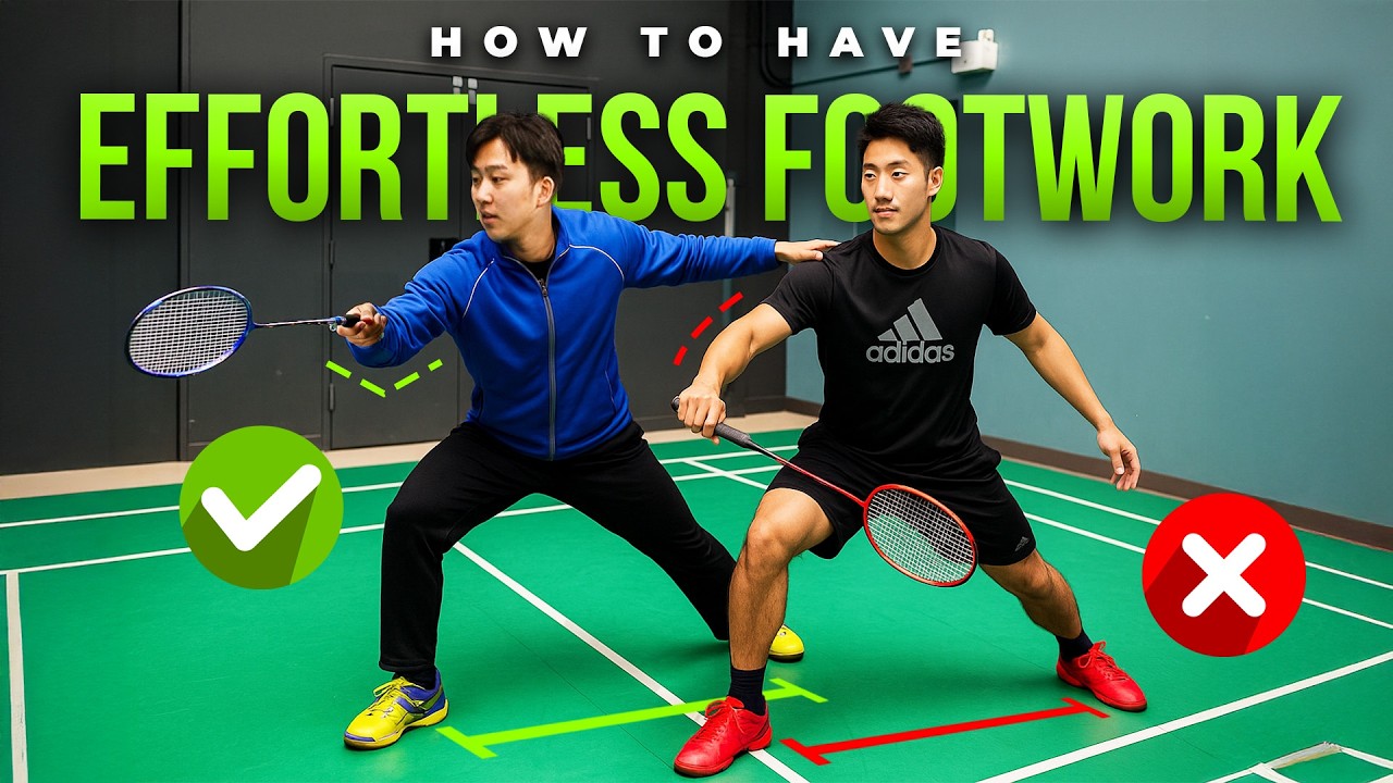 The Footwork Trick That Instantly Makes You Faster in Badminton