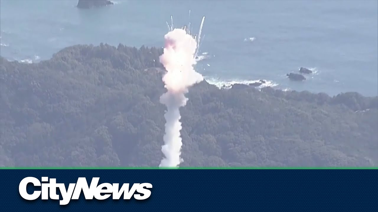 WATCH: Japanese rocket explodes seconds after launch