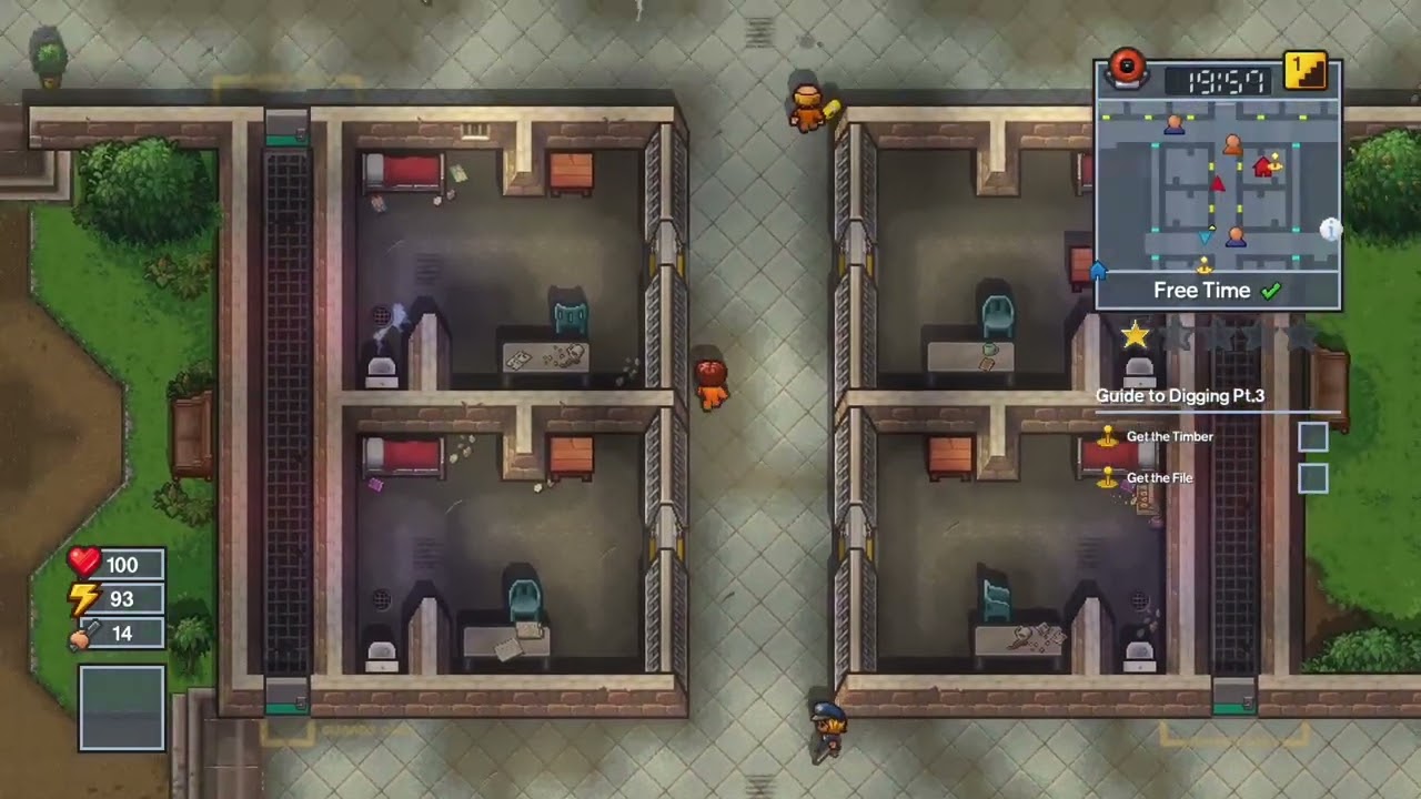 The Escapists 2 (Center Perks 2.0) Funny Moments With Marv: Episode 5