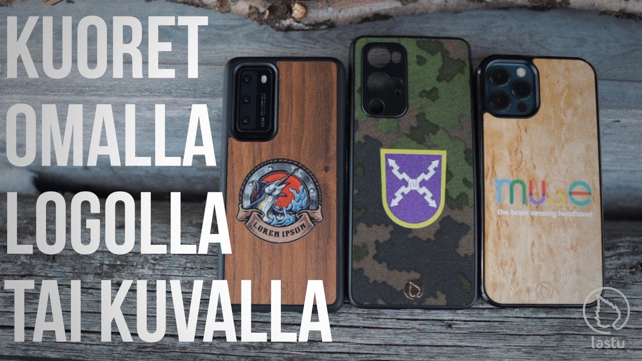 Kuoret logolla ja kuvalla