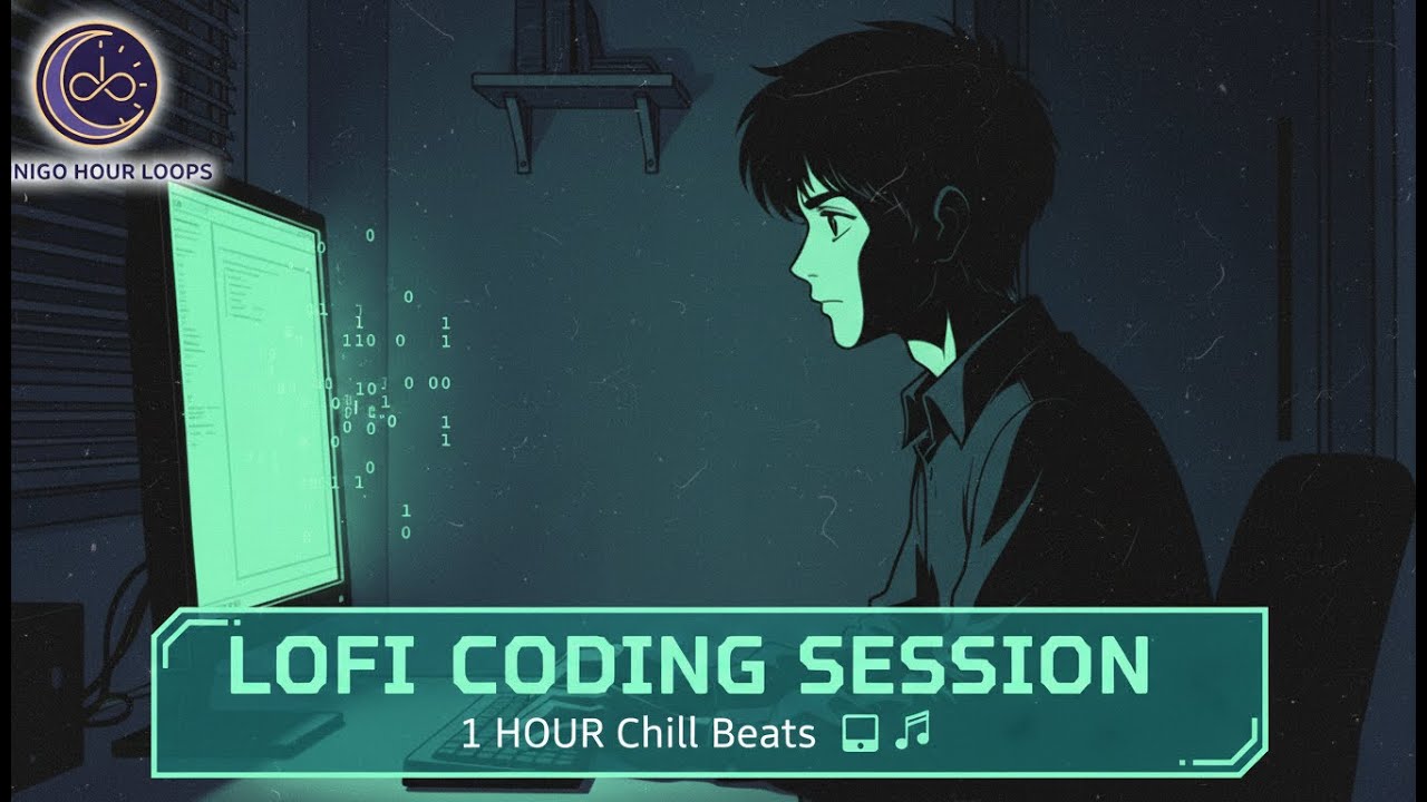Lofi Coding Session 💻 | 1 Hour Chill Beats for Programming, Deep Work & Focus | Indigo Hour