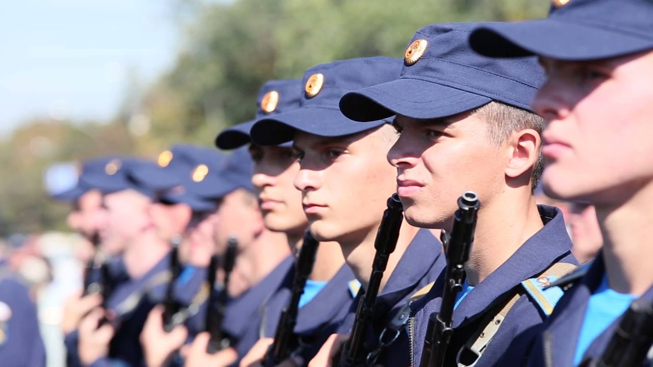 Клип, посвященный присяга курсантов ВУНЦ ВВС 