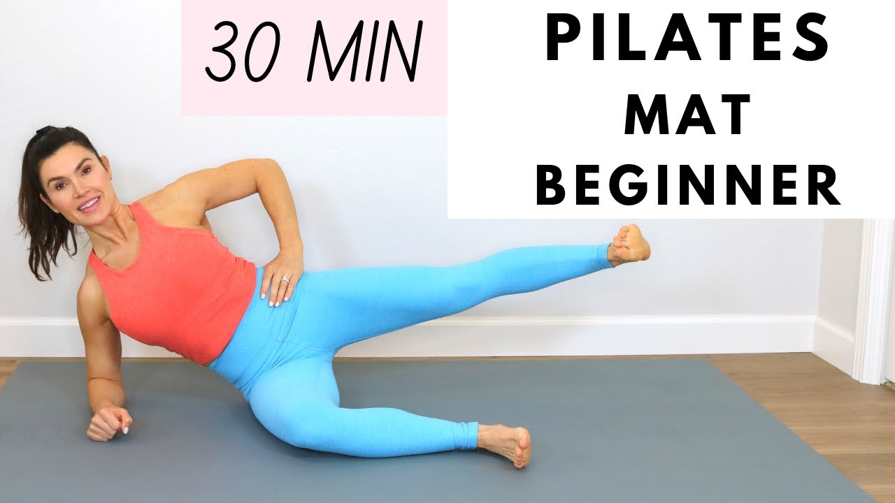 Mat Pilates Workout for Beginners: 30 Minutes, No Equipment Needed