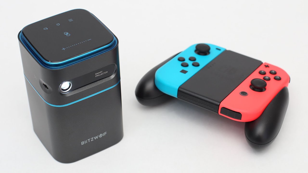 BlitzWolf BW-VT2 In-Depth Review - Nintendo Switch Best Budget Portable Gaming DLP Projector?