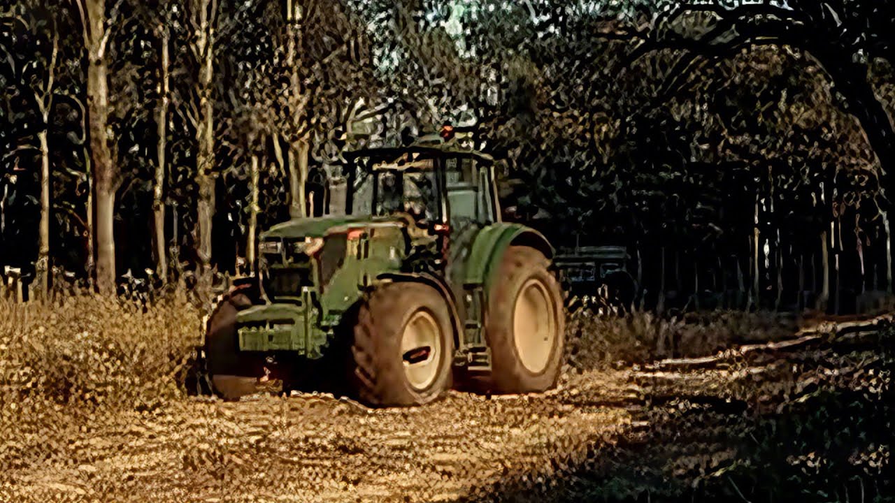 John Deere 6170M ploughing | Tractor Classic Agri #112