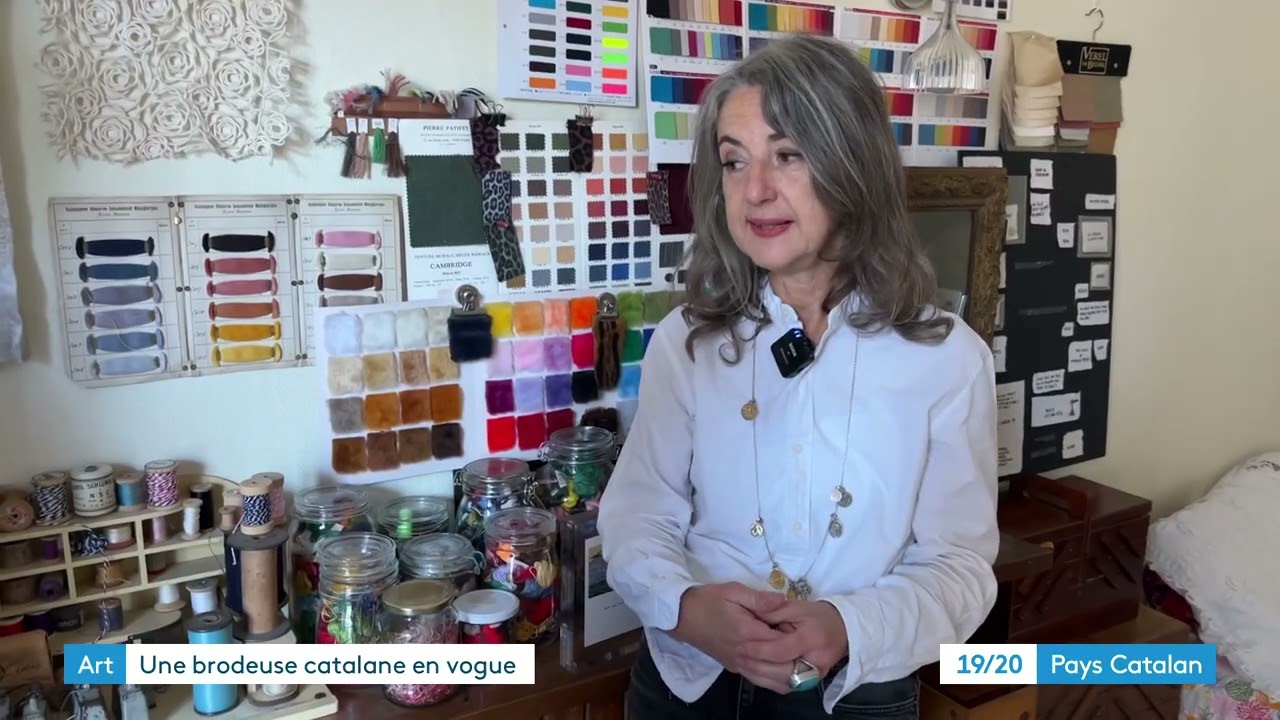 Sandrine Torredemer, la brodeuse star d'internet