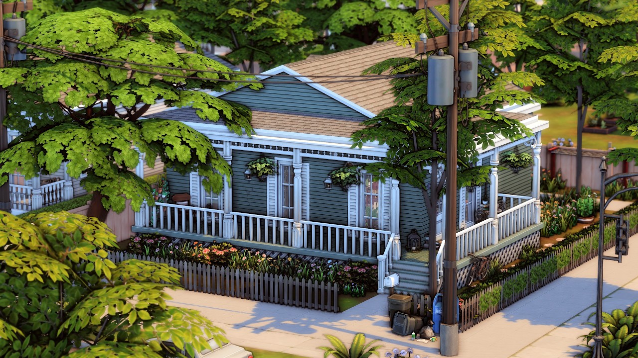 L'ambiance VAUDOU s'installe à Willow Creek 🔮 Essence de Jardin Pt.2 Sims 4 Speed Build (Sans CC)