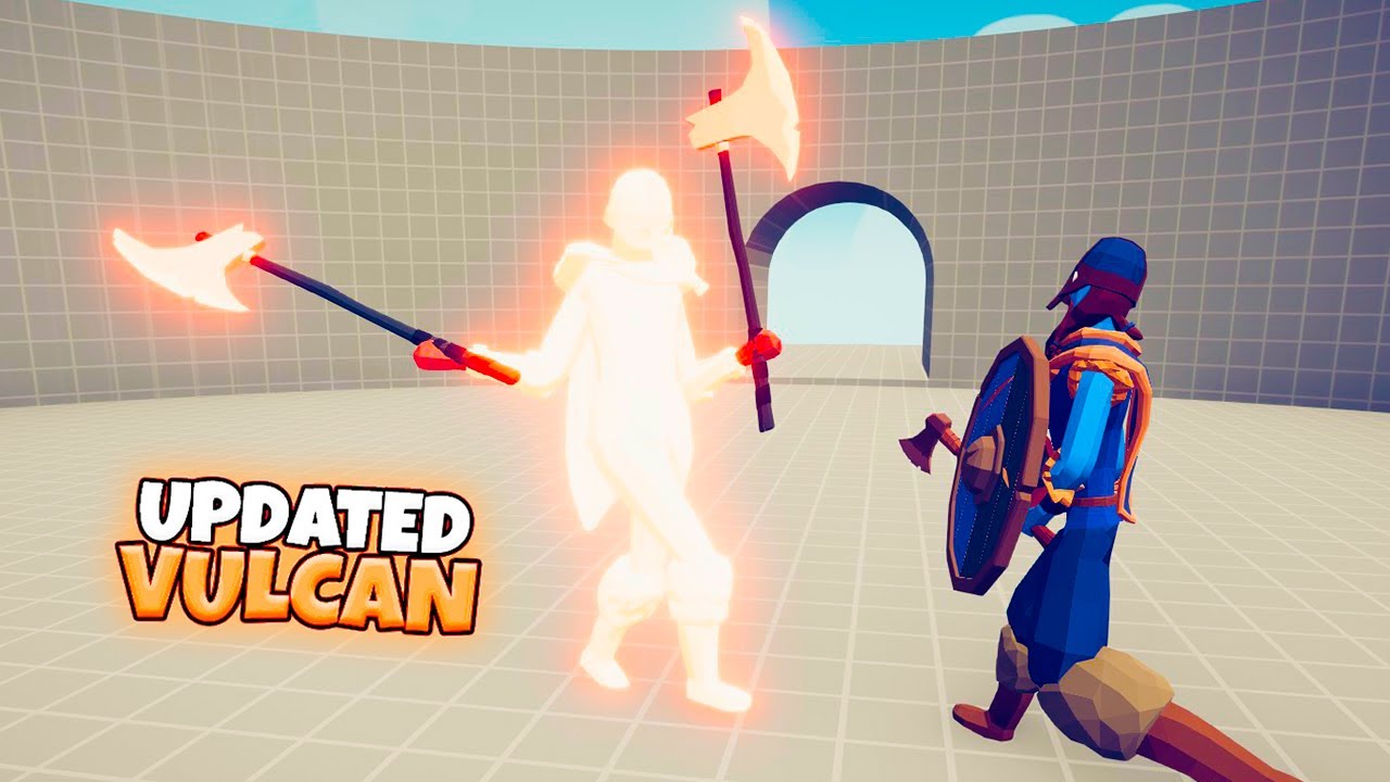 UPDATED VULCAN 1 vs 1 UNITS  | TABS Totally Accurate Battle Simulator Gameplay