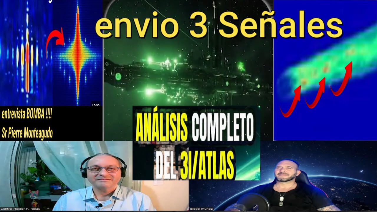 ⏰BOMBAZO‼️ 3I/ATLAS NOS OBSERVA‼️Sr MONTEAGUDO