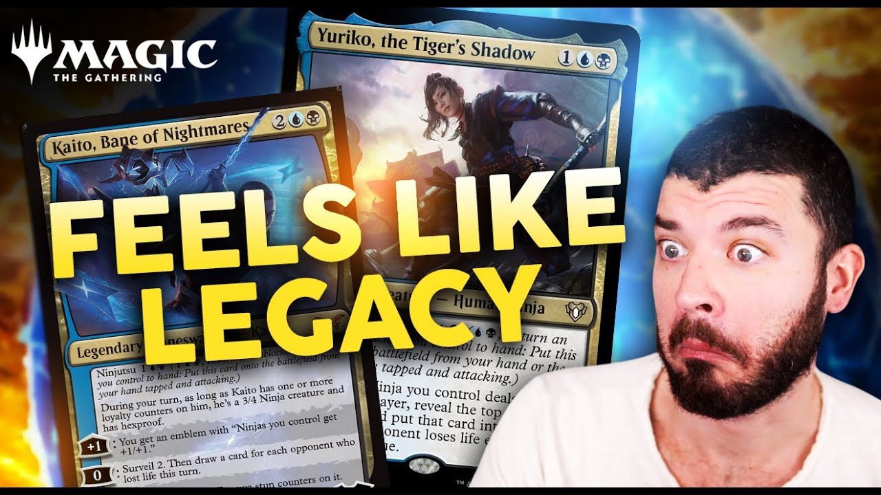 Ho montato DIMIR NINJAS da LEGACY su MTG ARENA