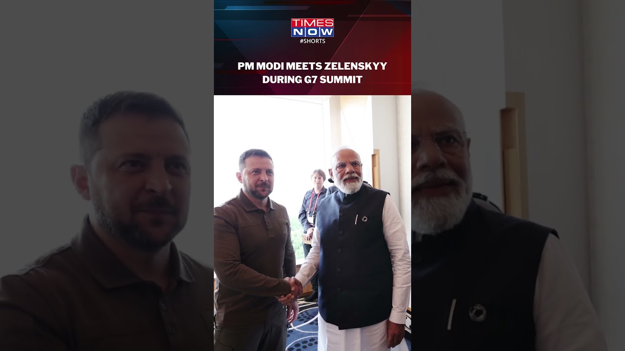 G7 Summit: PM Modi Holds Bilateral Talks With Ukrainian President Zelenskyy In Hiroshima