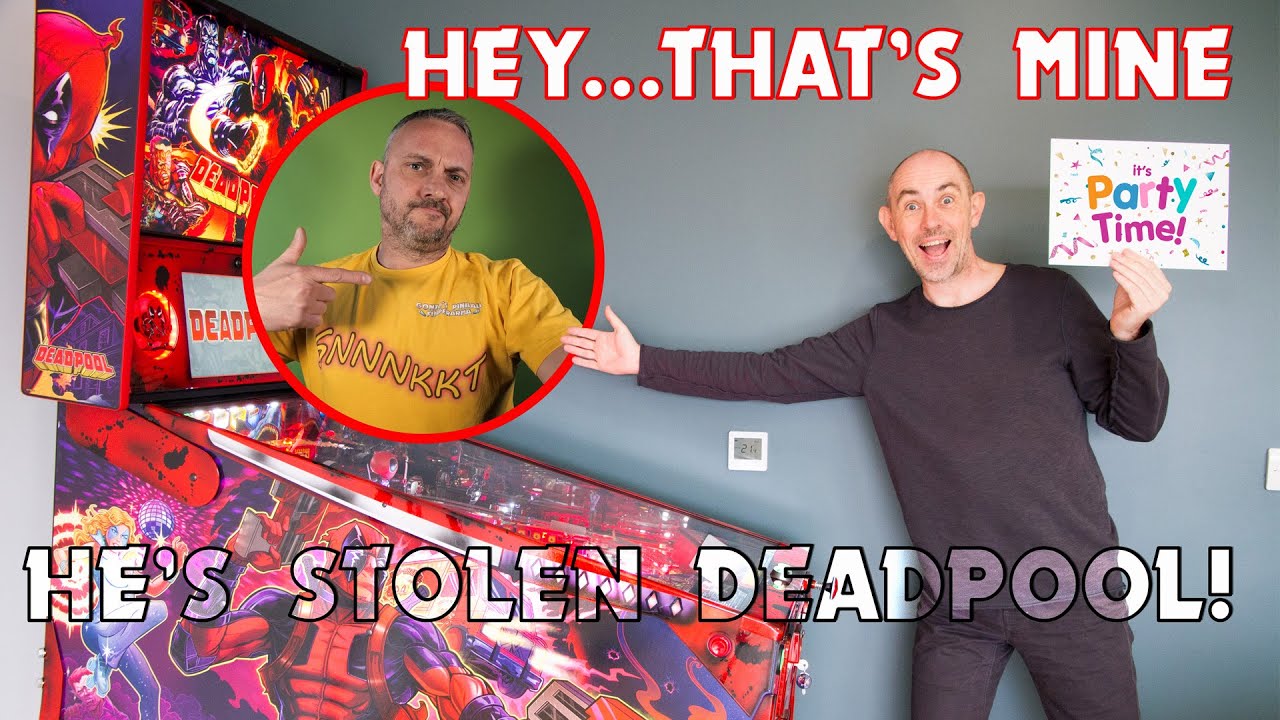 A quick game, review and a tour of my Stern Deadpool pinball machine | I miss it already