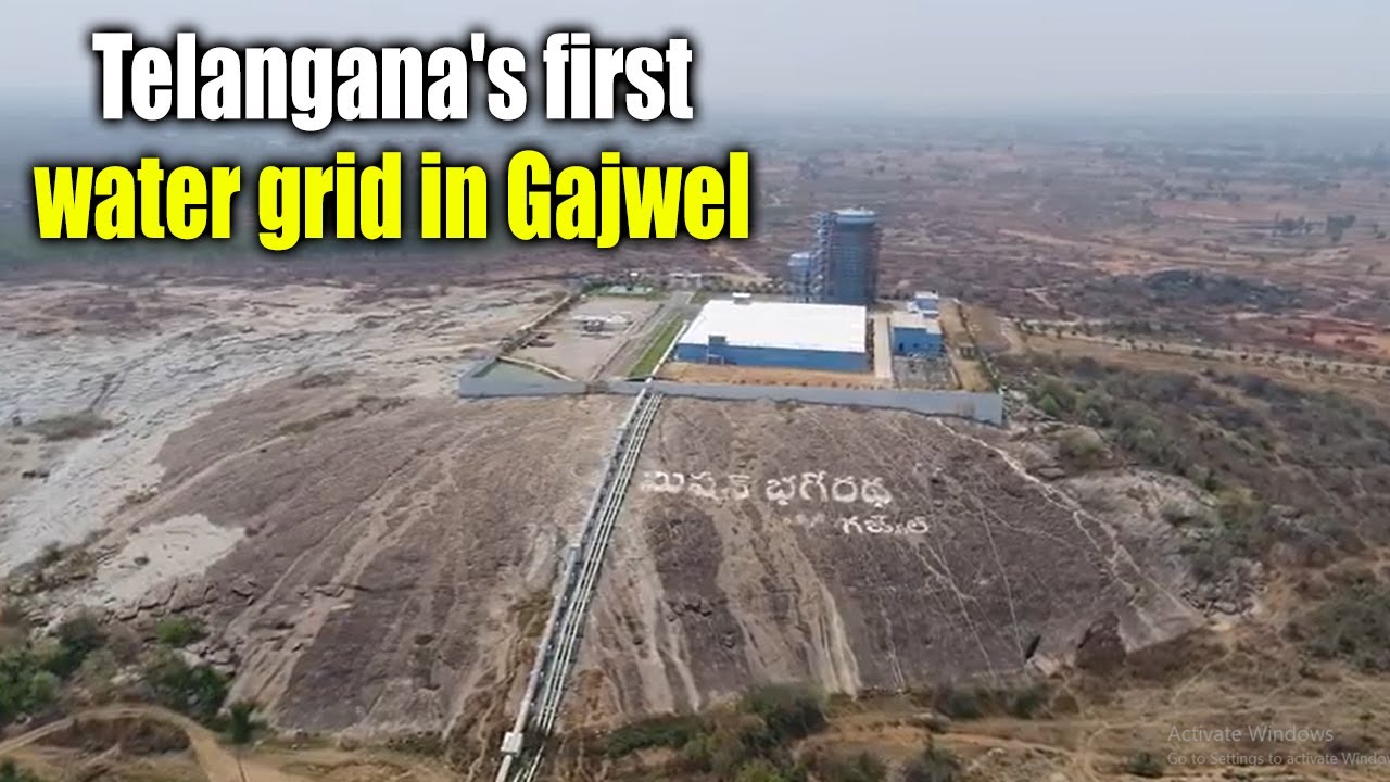 Telangana's first water grid in Gajwel | MEIL Drinking Water