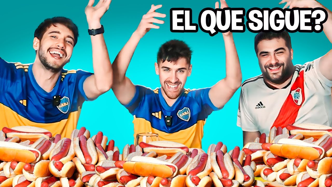 QUIEN COME MAS PANCHOS? #5 @LosDisplicentes  | Fran Bartucci