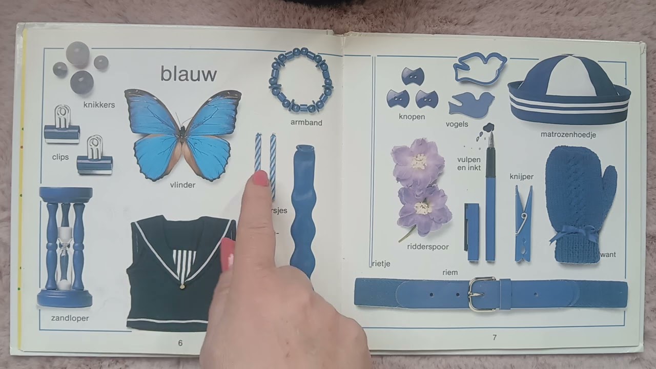 Wat is blauw? / thema kunst / kleuren / 
