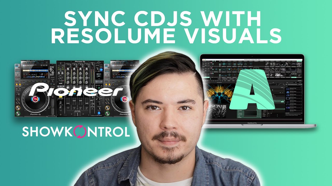 Sync CDJS With Resolume Visuals (ShowKontrol Setup Tutorial)