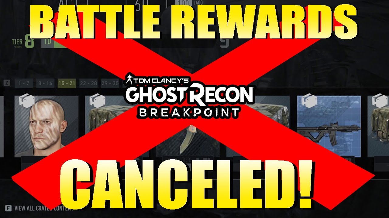 Ghost Recon Breakpoint: Battle Rewards Canceled For Good