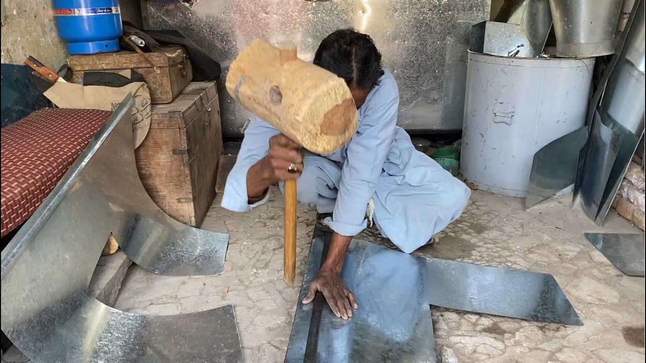 Amazing Process Of Making Bike Side Boxes | Incredible Blacksmith Skills