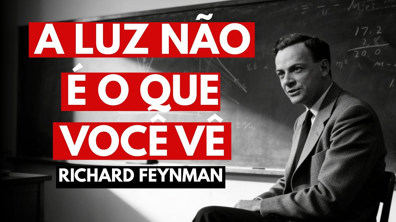 O Que Feynman Descobriu Sobre a Luz Que Quase NINGUÉM Entende.