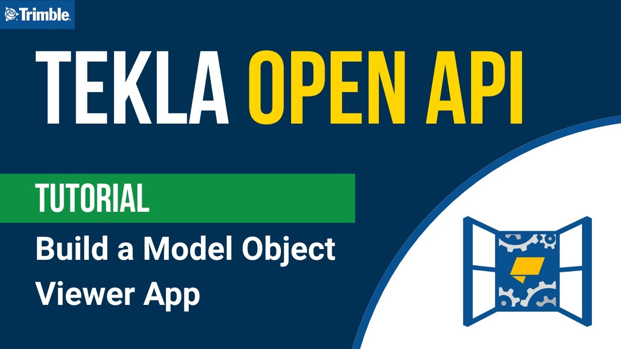 Tekla Open API (Tekla Structures) — создание приложения для просмотра объектов модели | Учебное п...