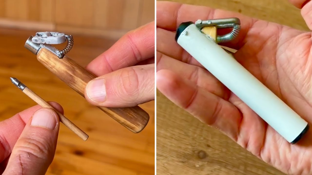 I Made a Pocket-Sized Crossbow & It Hits HARD