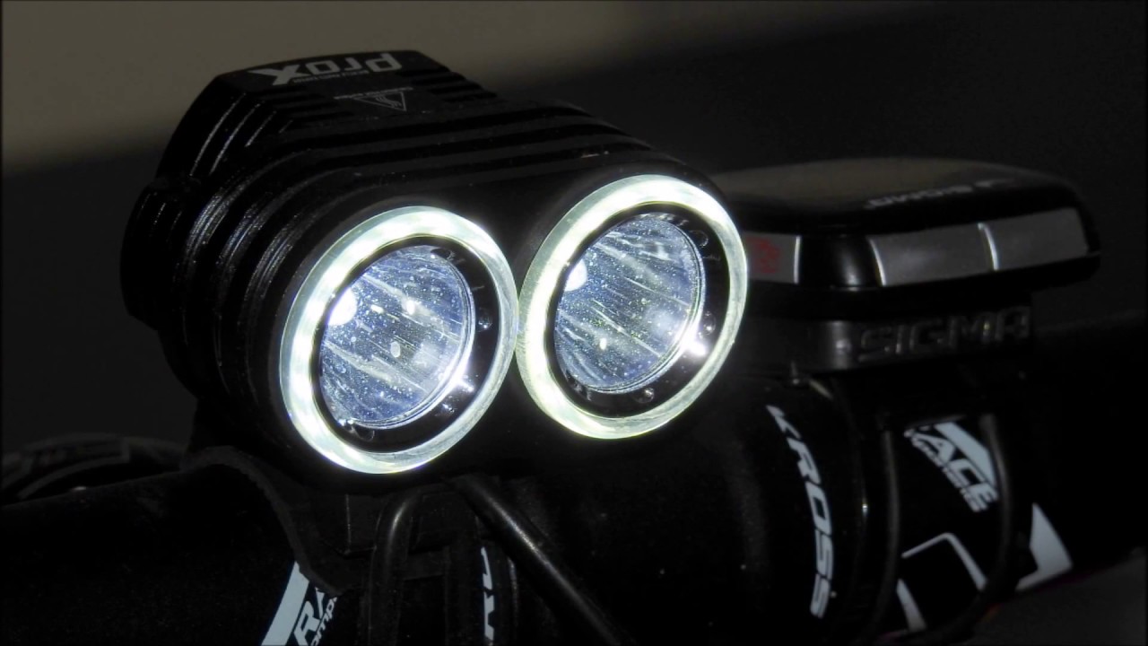 ProX Avior II ,  nocny test lampki. Moc 2000 lumen&oacute;w !!!