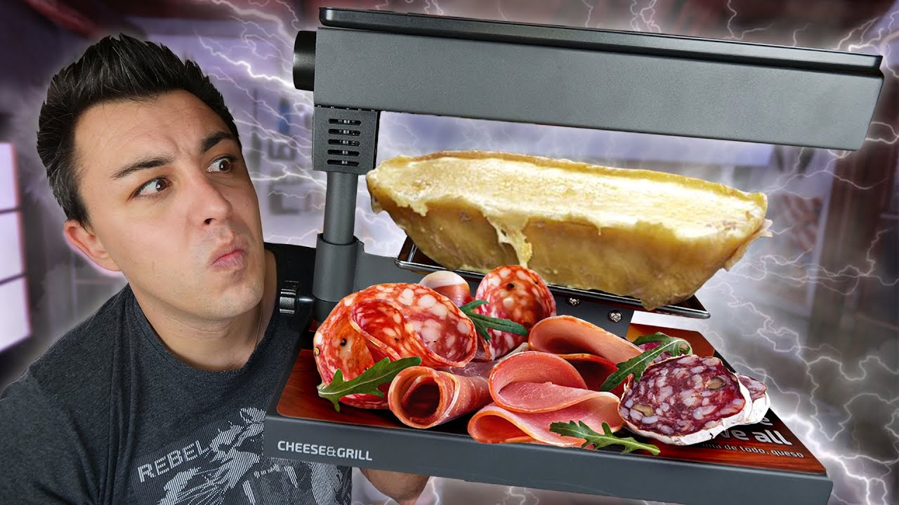 LA MACHINE À RACLETTE XXL BARBECUE ULTIME !