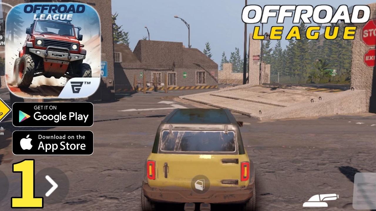 Offroad League Online Gameplay Walkthrough Part 1 - Story Mode (ios)