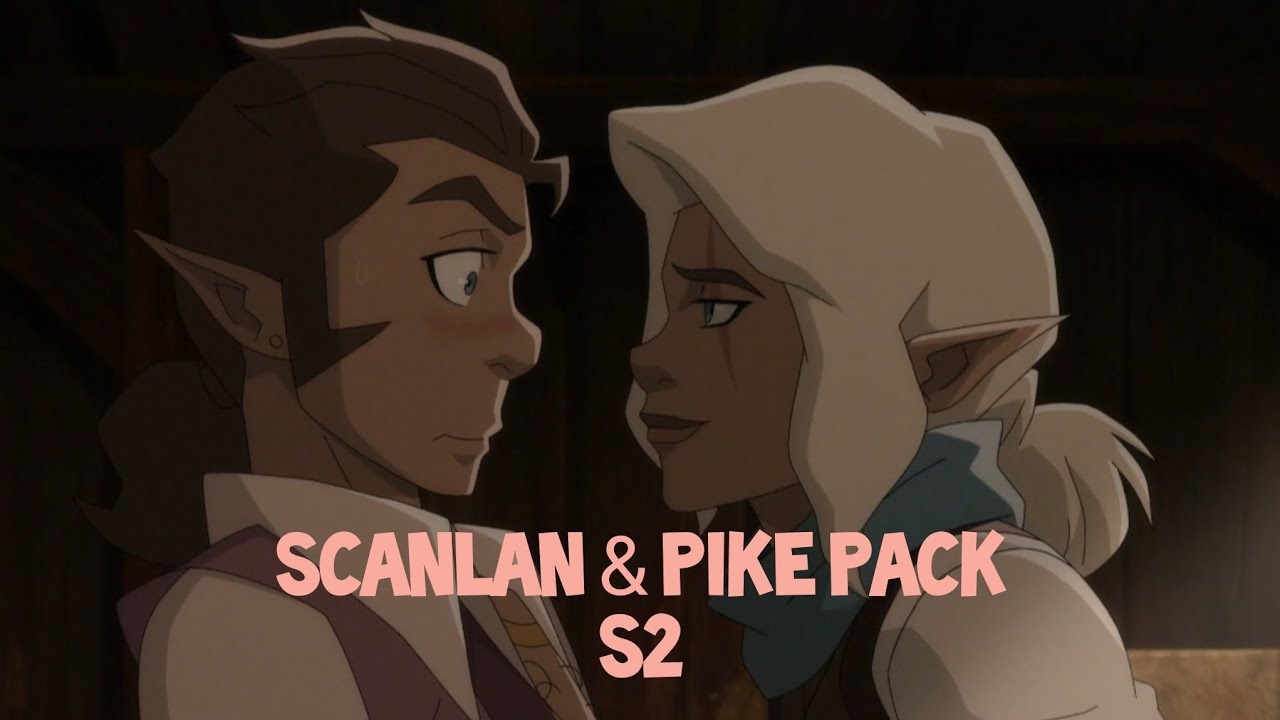 Scanlan x Pike Scenepack - S2: The Legend Of Vox Machina (1080p)