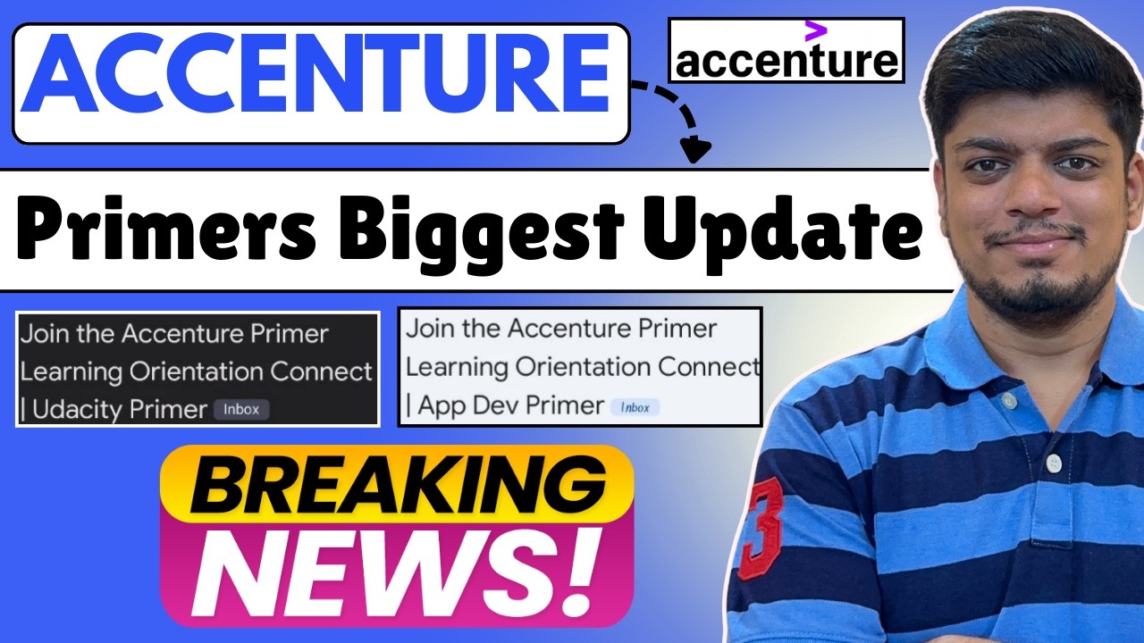 🔥Важные новости о программе обучения Accenture Primers | Ориентационная сессия Accenture Primers ...