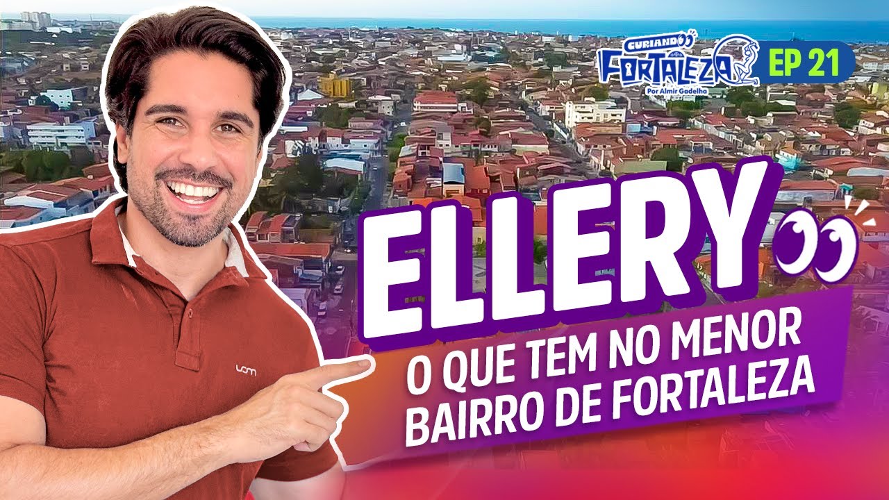 Encontrei tanta coisa no Bairro Ellery, o menor bairro de Fortaleza.