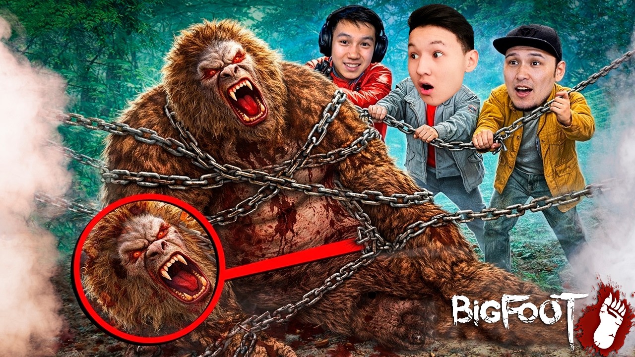 БИГФУТТЫ ҚАҚПАНҒА ТҮСІРІП КӨТІН АЙЫРДЫҚ😂 BIGFOOT