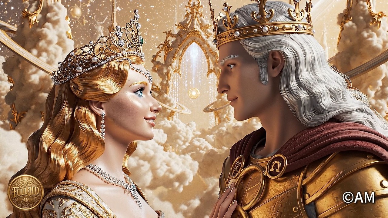 The Celestial Queen A Baroque Fantasy Journey Through the Cloud Kingdom  Epic 3D Cinematic Experienc